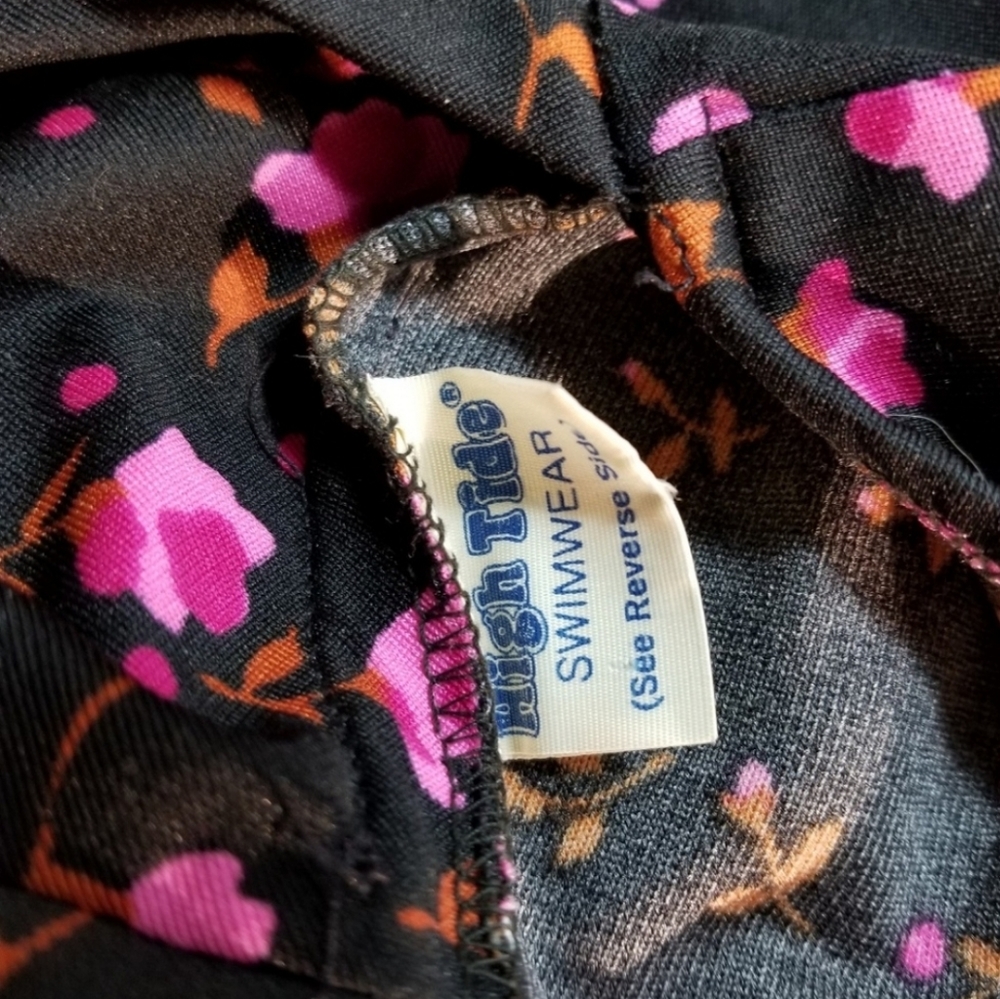 🌸 Vintage 60s Halter Maxi Dress Floral Boho S 🏖️ - Picture 4 of 9